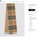 1Burberry Fashion Scarf #21676