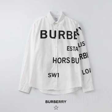 Burberry Unisex Fashion Shirts #25147