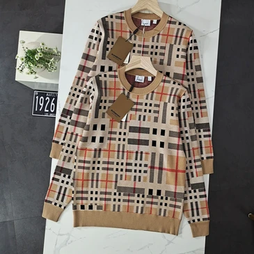 Burberry Unisex Fashionable Sweaters #23275