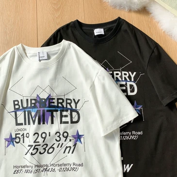 Burberry Unisex Fashionable T-Shirts #25286