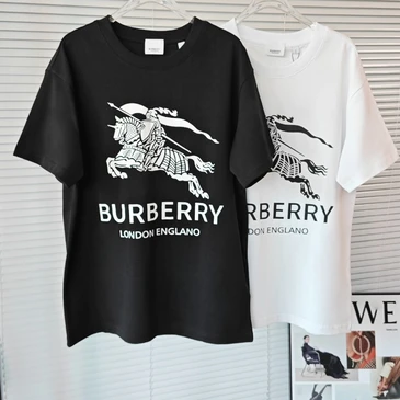 Burberry Unisex Fashionable T-Shirts #25285