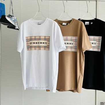 Burberry Unisex Fashionable T-Shirts #25227