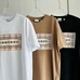 6Burberry Unisex Fashionable T-Shirts #25227