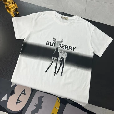 Burberry Unisex Fashionable T-Shirts #25371