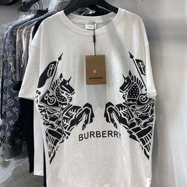 Burberry Unisex Fashionable T-Shirts #25331