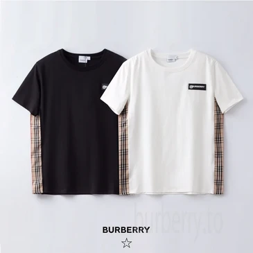 Burberry Unisex Fashion T-shirts #25645