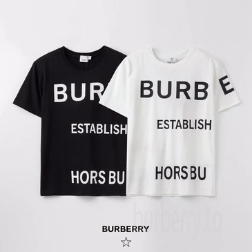 Burberry Unisex Fashion T-shirts #25648