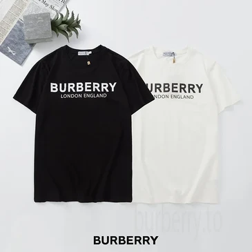 Burberry Unisex Fashion T-shirts #25605