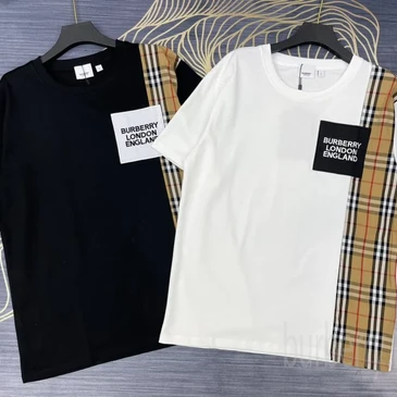 Burberry Unisex Fashion T-shirts #24978