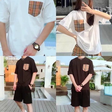 Burberry Unisex Fashion T-shirts #25485