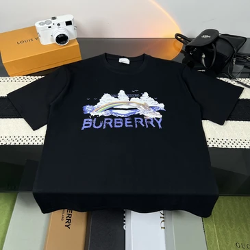 Burberry Unisex Fashionable T-Shirts #25311