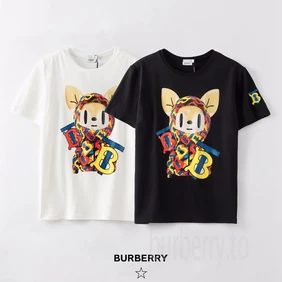 Burberry Unisex Fashion T-shirts #25655