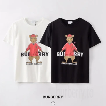 Burberry Unisex Fashion T-shirts #25643