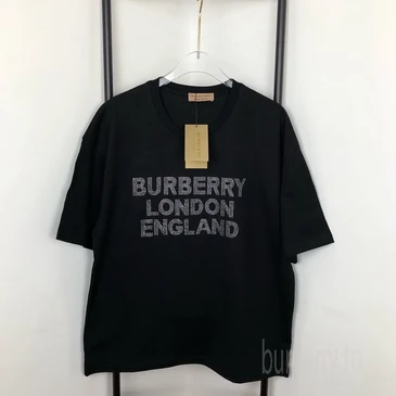 Burberry Unisex Fashion T-shirts #25438