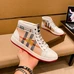 3Burberry Men Fashionable High Tops Shoes #21530