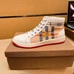 5Burberry Men Fashionable High Tops Shoes #21530